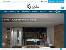 Tablet Screenshot of kinedo.com